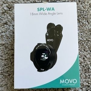 MOVO 18mm Wide Angle Lens (clips on phone camera)
